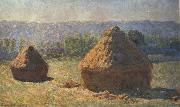 Haystacks Claude Monet